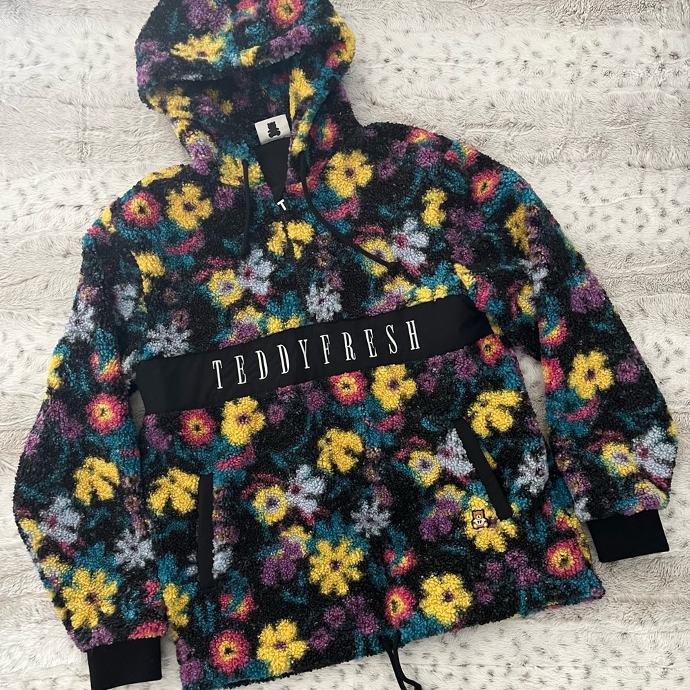 Teddy Fresh Multicolor Floral Hoodie